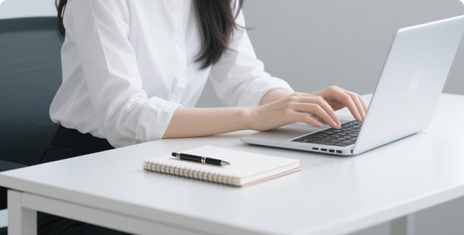 工作人员服务场景