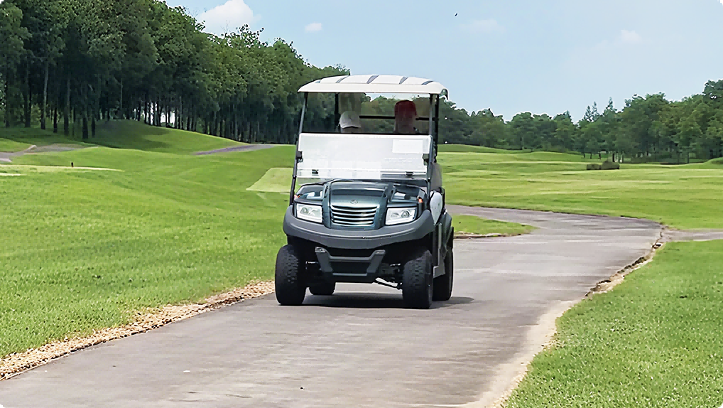 高尔夫球车外观展示视频